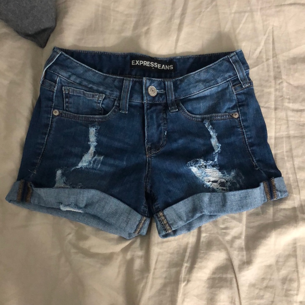 Jean shorts!